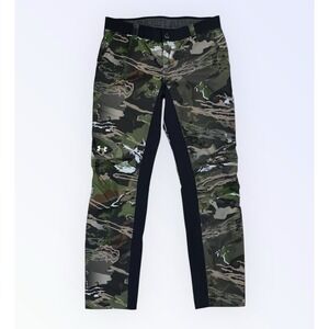 GORPCORE Under Armour Storm Forest Camo Hunting Outdoors cargo Pants sz 8 hunter